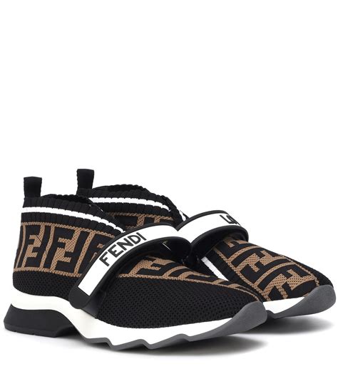 fendi rockoko runner sneakers|fendi ladies sneakers.